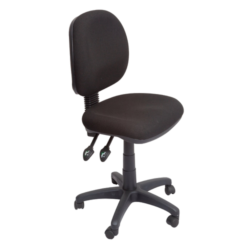 Comfort Medium Back 3 Lever Office Chair - Black