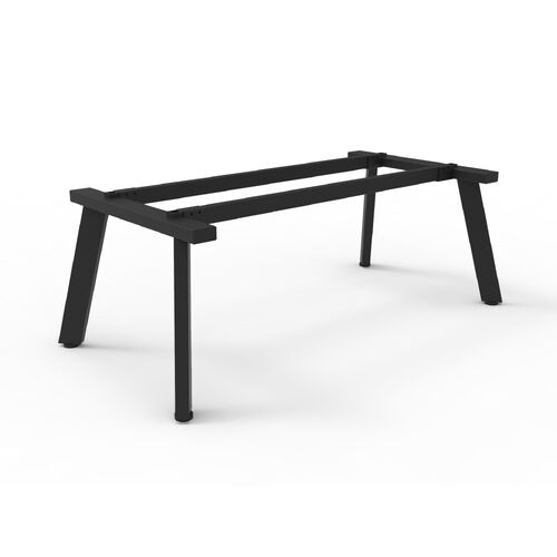 Eternity Rectangular Coffee Table Frame - Black P/C / To Suit 1200mm W x 600mm D Table Tops