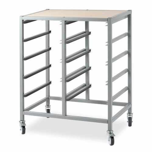 Creative Kids 10 Bay Tote Tray Mobile Storage Trolley Frame