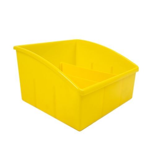 Creative Kids Reading Tubs with Dividers - Yellow