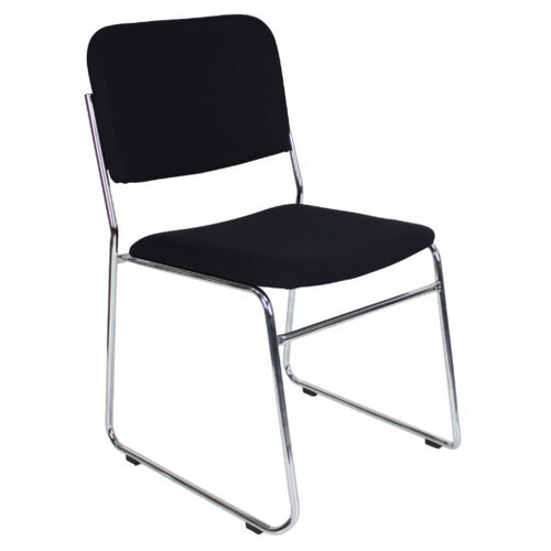 Evo Stackable Visitor Chair Black