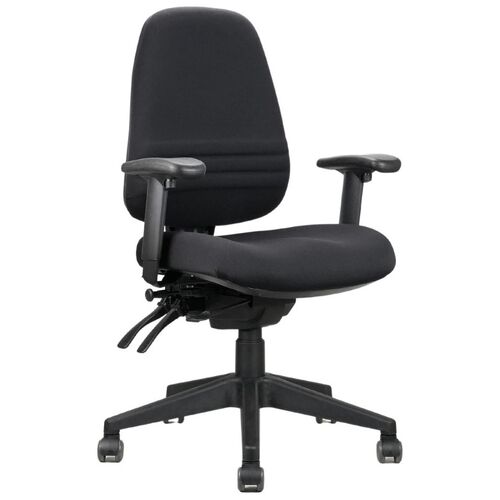 Endeavour Pro Ergo Chair with Arms - Black