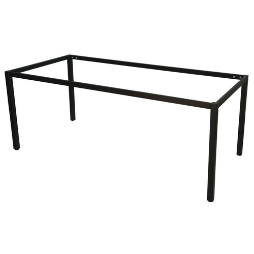 Black Powdercoat Steel Table Frame [Size: 1200mm x 600mm]
