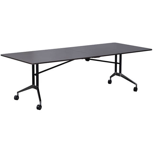 Rapid Edge Folding Boardroom Table - Driftwood