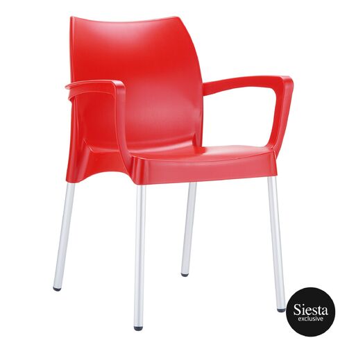 Dolce Chair (555W x 570D x 800H x 450 Seat Height)
