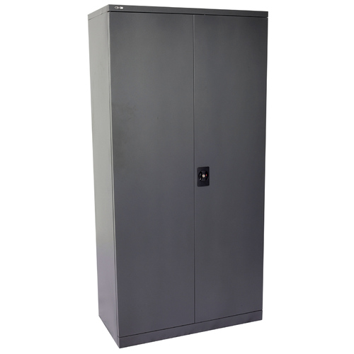 Go Steel Grey 1800mm High Stationary Cupboard
