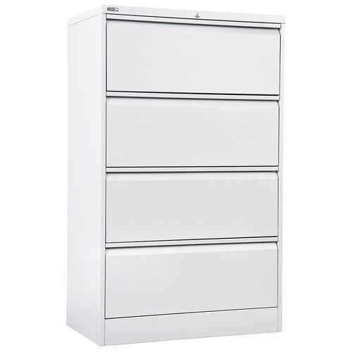 Go Steel Lateral Filing Cabinet 4 Drawer Office Stock