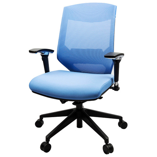 Vogue Blue Mesh Office Chair