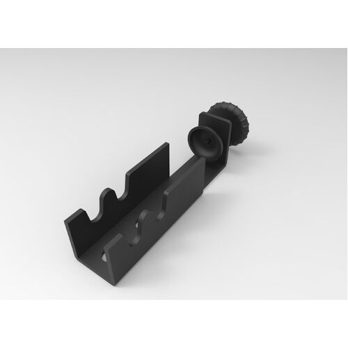 Deluxe Infinity & Eternity Rail Clamps - Black P/C