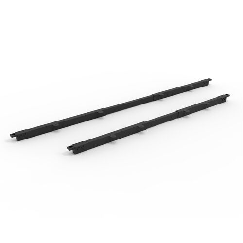 Deluxe Infinity & Eternity Rails - 726–1106mm Telescopic - Black - Set of 2