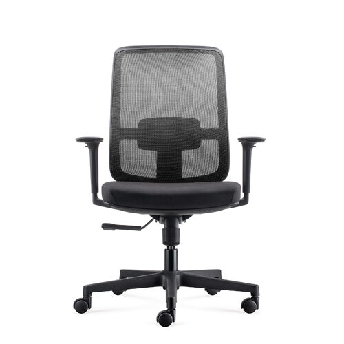 Lotto Medium Back Mesh Operator Chair [Frame Colour: Black]
