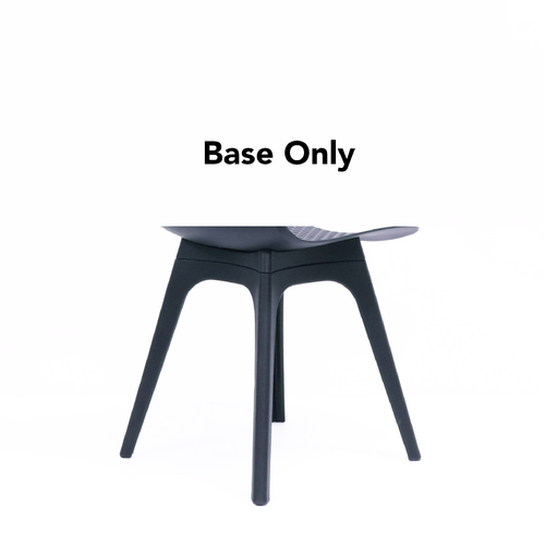 Lucid Chair Base - Black Plastic