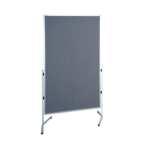 Modulo T Leg Grey Partition Room Divider Screen - 1500 x 900