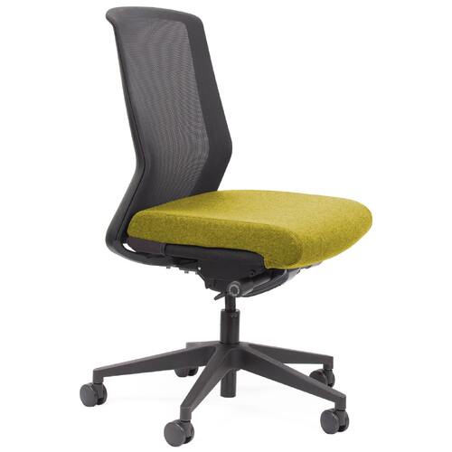 Yellow ergonomic sales office chair