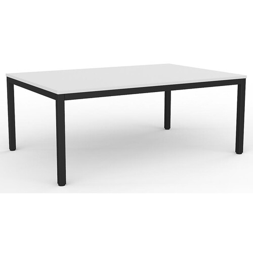 Axis Meeting Training Table Black White - 1800mm x 1200mm