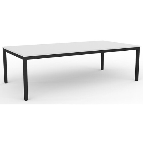 Axis Meeting Training Table Black White - 2400mm x 1200mm