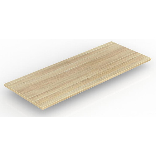New Oak 25mm Melamine Rectangle Desk Top - 1500mm x 600mm