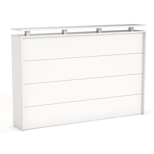 Axis Straight Reception Counter with Poptop