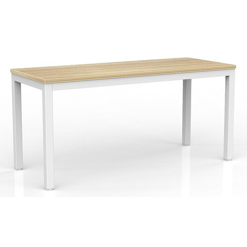 Axis Meeting Training Table White New Oak - 1500mm x 600mm