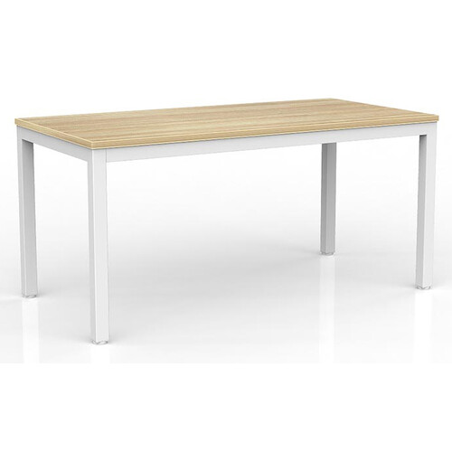 Axis Meeting Training Table White New Oak - 1500mm x 750mm