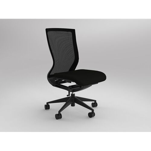 Balance Project Mesh Office Chair - No Arms / Black
