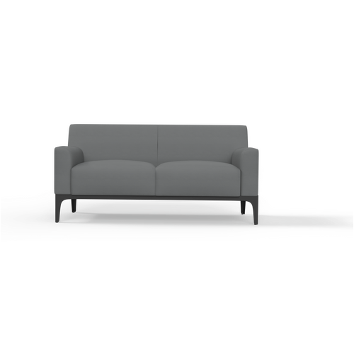 Cedar Reception Armchair and Sofas - 2-Seater / Charcoal