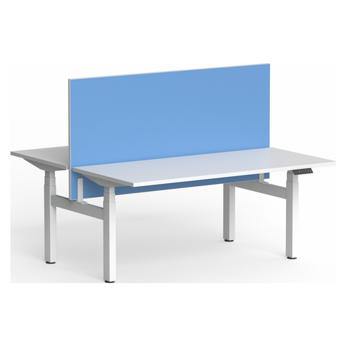 Edge25 Screen for Klass Double-Sided Desks - 1200mm - Graphite / Black
