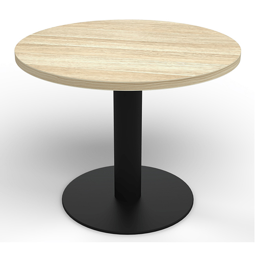 EkoSytem 900mm Round New Oak Coffee Table