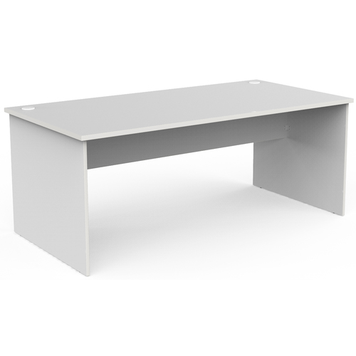 EkoSystem White Straight Office Desk - 1800mm x 900mm