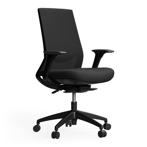 Laine Ergonomic Mesh Back Task Chair - Black