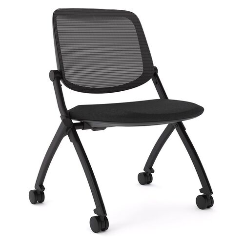 Logic Nesting Training Chair - No Arms / Black