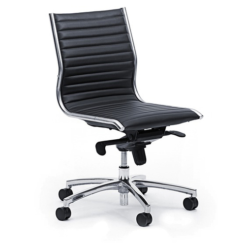 Metro Medium Back Black Meeting Boardroom Chair