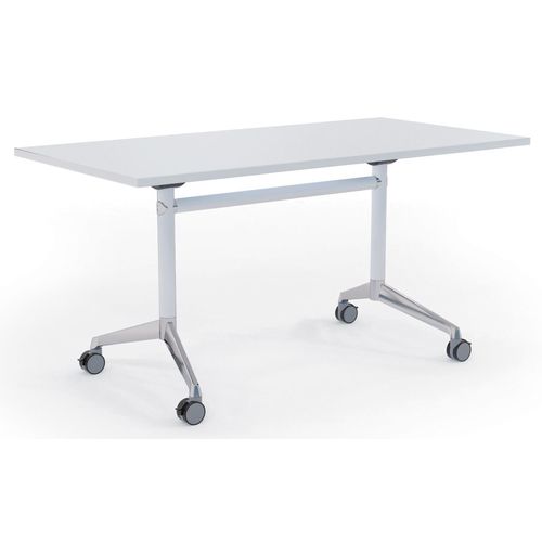 Modulus Flip Top Mobile Table White Frame - 1200mm x 750mm