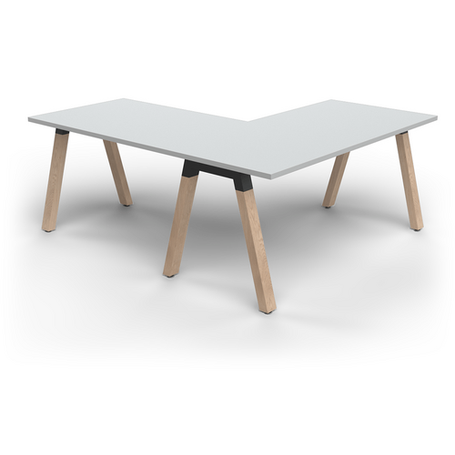 Plantation Single Sided Desk with Return - 1500mm x 750mm