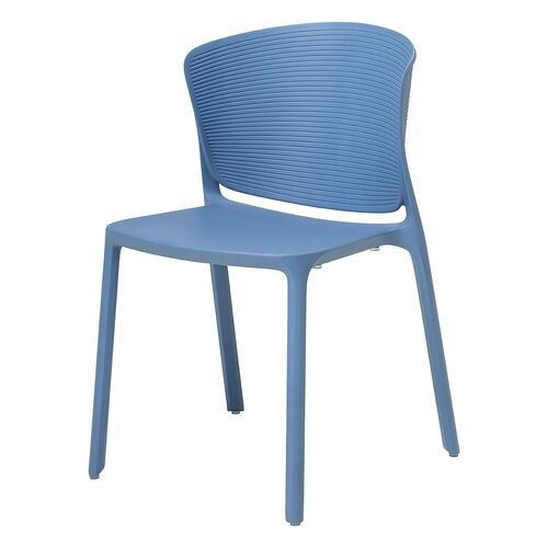 OLG Ripple Stackable Chair - Sky Blue