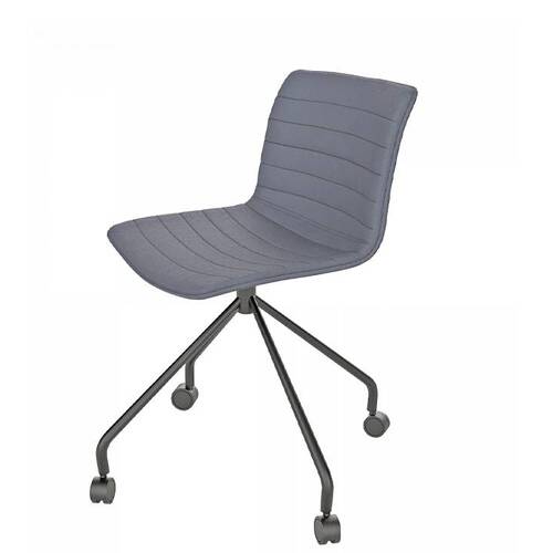 Smooth Nylon Castor  Swivel Chair
