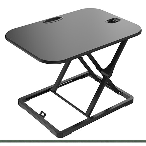 Black Laptop Desk Top Riser Slim and Portable