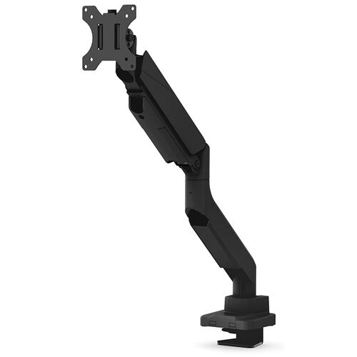Proflex Ergonomic Single Monitor Arm – Fully Adjustable, Sleek Design, VESA Compatible (17"–49") [Colour: Black]