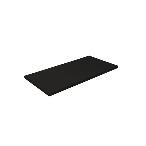GO Perforated Sliding Door Cupboard Shelf - Black