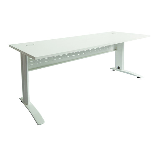 Rapid Span Office Desk - 1200 x 700 White Top - White Frame