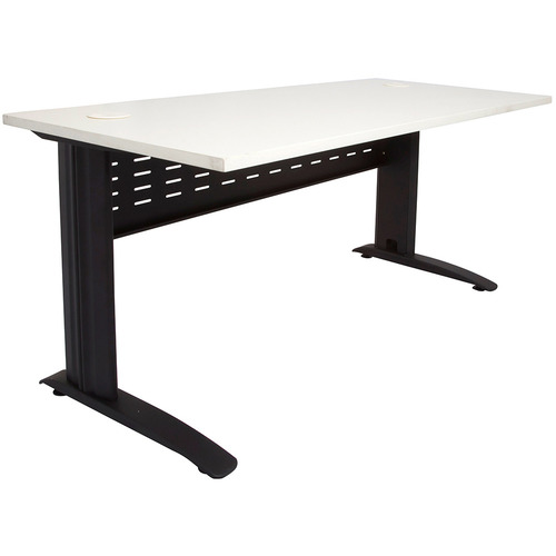 Rapid Span Office Desk - 1800 x 700 White Top - BlackFrame