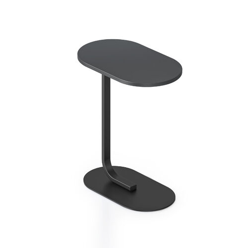 Selene EO Enviroboard Side Table [Top Colour: Black] [Base Colour: Black P/C]