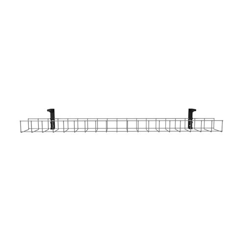 Express Office Single Cable Basket [Colour: Black] [Size: 1250mm Wide]