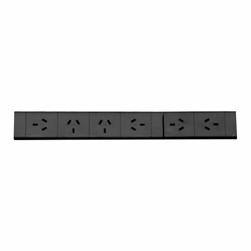 6 Slot Power Module - Black