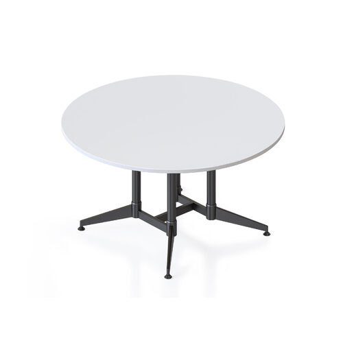 Typhoon Large Round Meeting Table [Colour: Natural White]