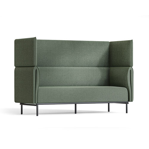 Velto 3 Seater High Back Lounge - Olive