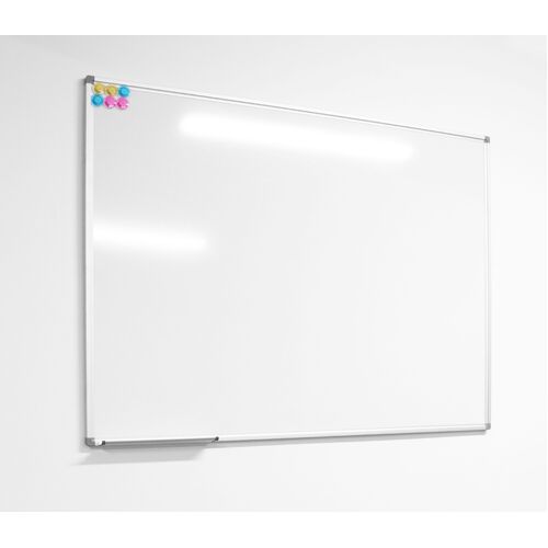 Wall Mounted Whiteboard - 1800mm W x 900mm H