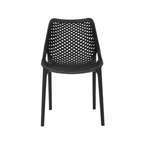 Cast Chair Durable Stylish Seating - Black