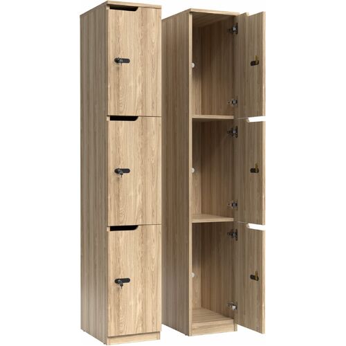 Knox 3 Door Storage Locker – Secure Storage Solution - New Oak Ravine