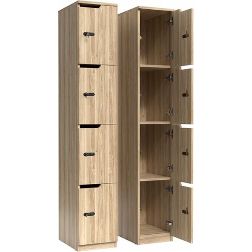 Knox 4 Door Storage Locker – Secure Storage Solution - New Oak Ravine